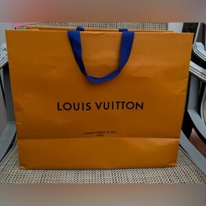AUTHENTIC LOUIS VUITTON Shopping Gift Paper Tote BAG
